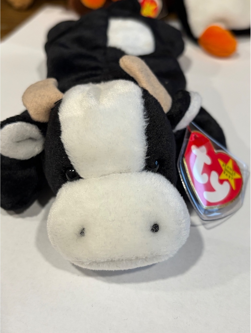 TY Original Beanie Baby “Daisy the Cow” 1990s Vintage New MWMTs
